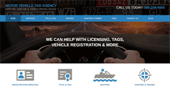 Desktop Screenshot of motorvehicletaglawton.com